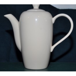 Tall Natural White Color Serving Pot